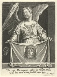 Engel mit Schweißtuch